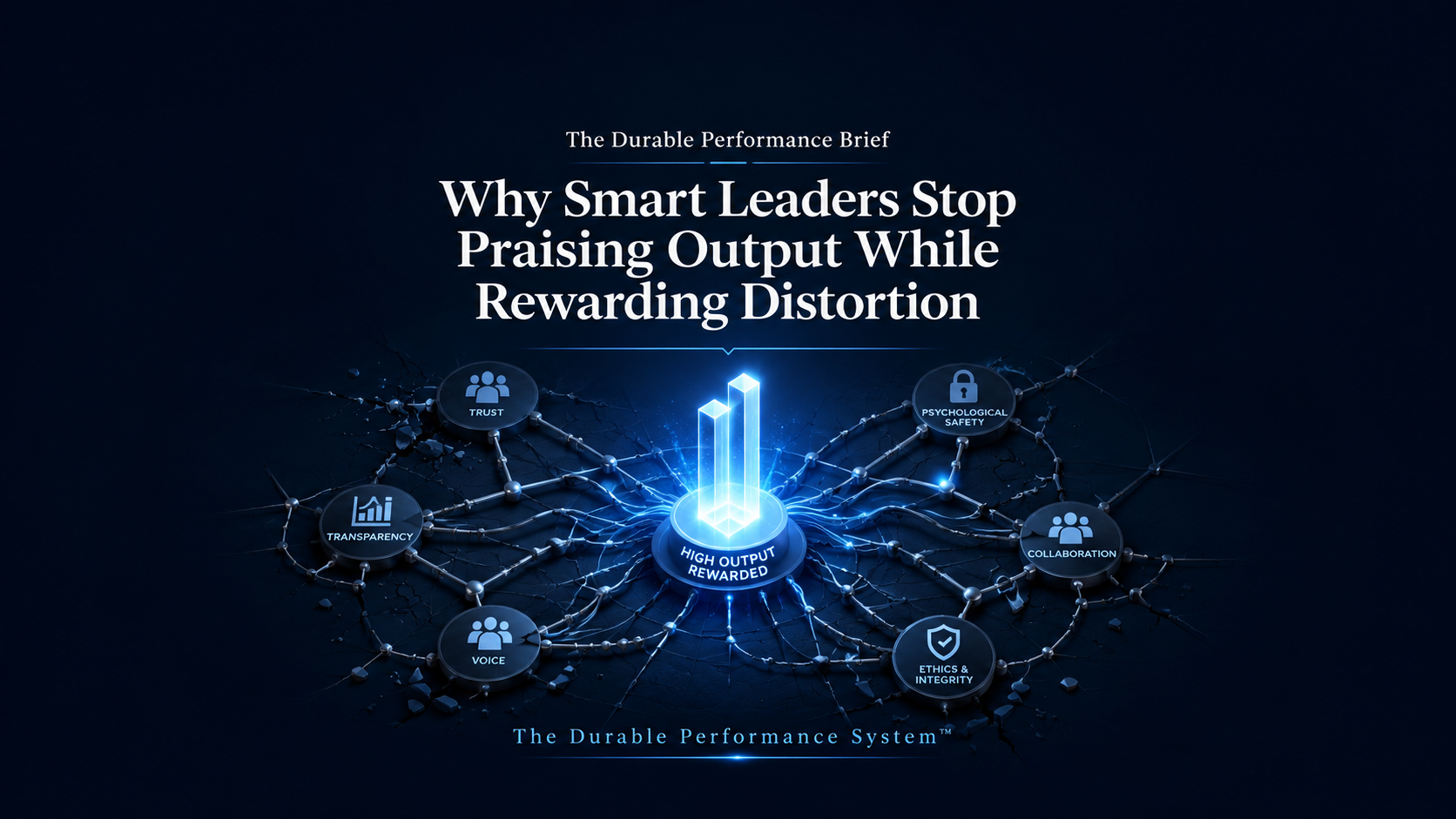 Why Smart Leaders Stop Praising Output While Rewarding Distortion