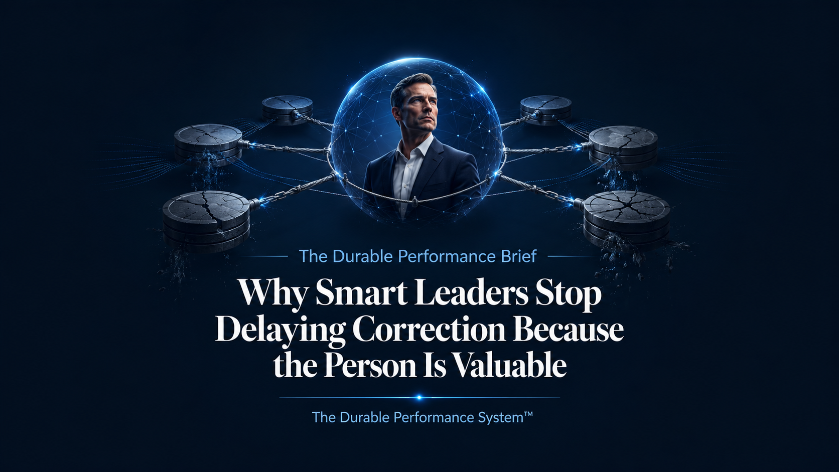 Why Smart Leaders Stop Delaying Correction Because the Person is Valuable